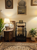 al waqar quran + prayer mat stand KISWA