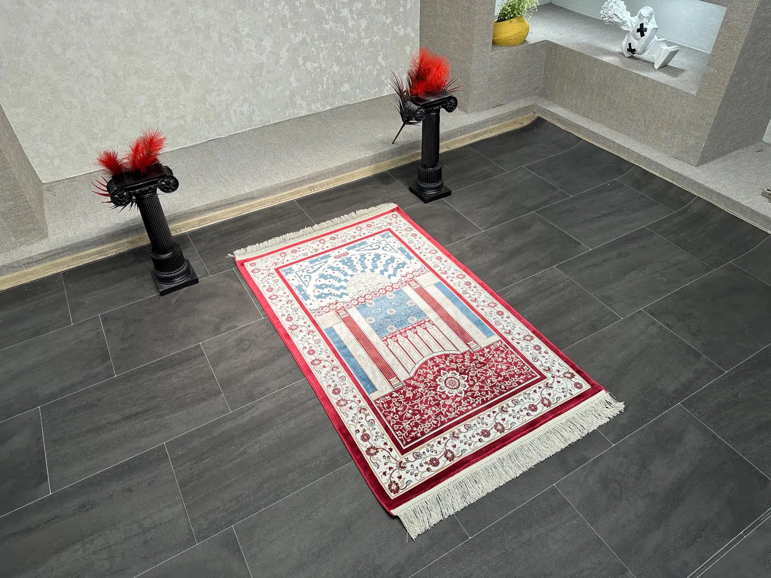 Bamboo SIlk Prayer Rug