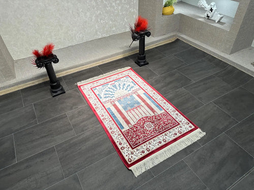 Bamboo SIlk Prayer Rug