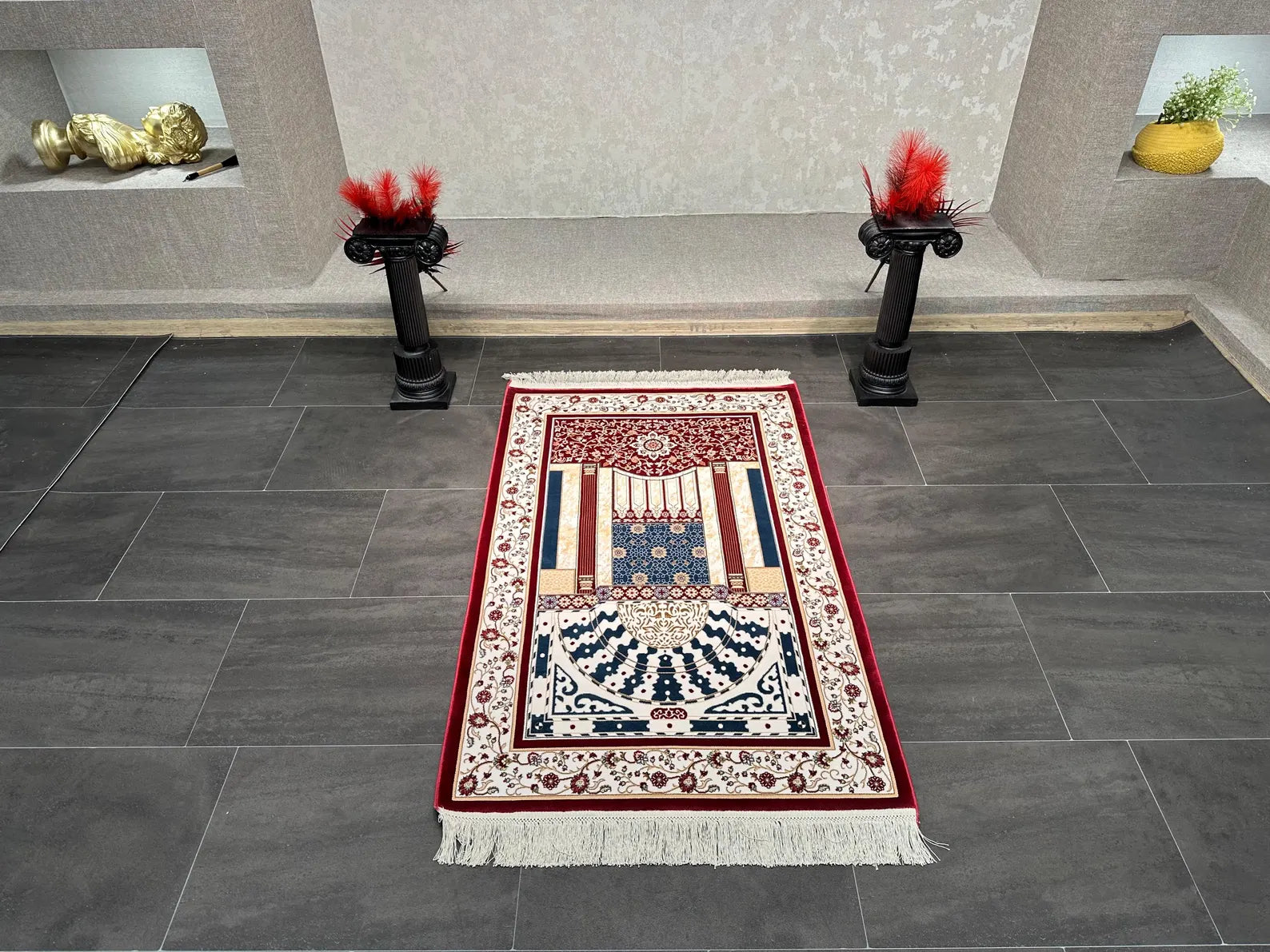 Bamboo SIlk Prayer Rug