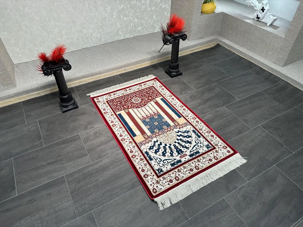 Bamboo SIlk Prayer Rug