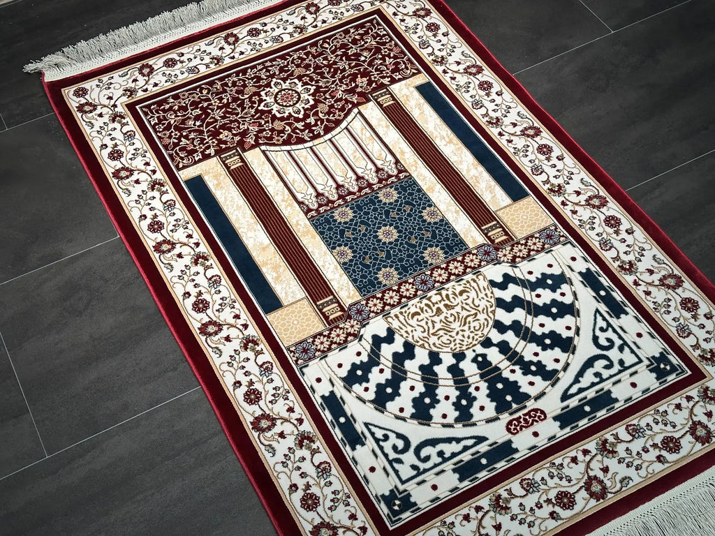 Bamboo SIlk Prayer Rug