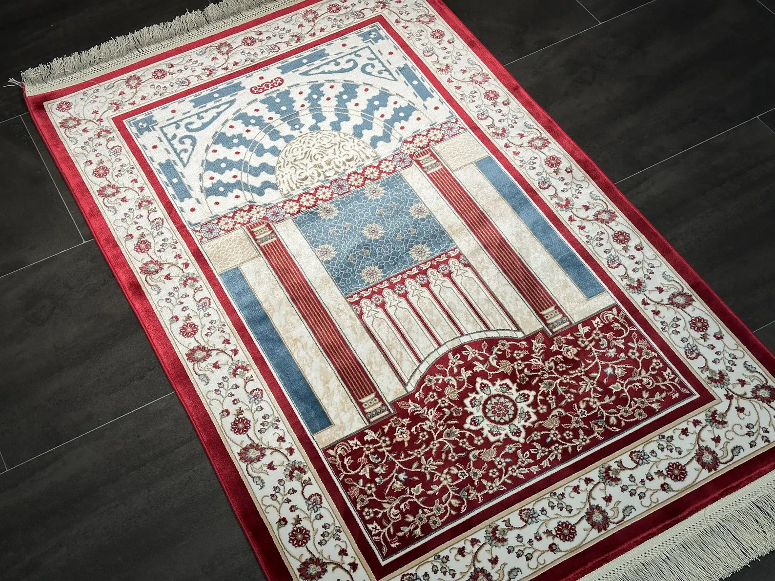 Bamboo SIlk Prayer Rug