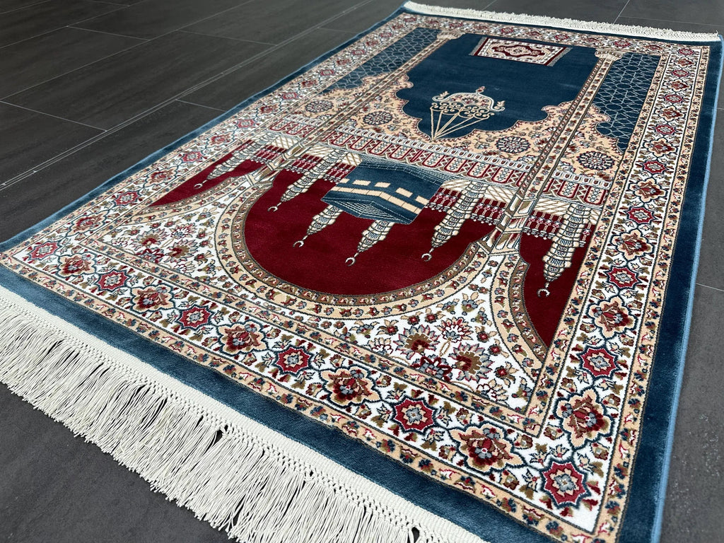 Bamboo Silk Prayer Mat KISWA