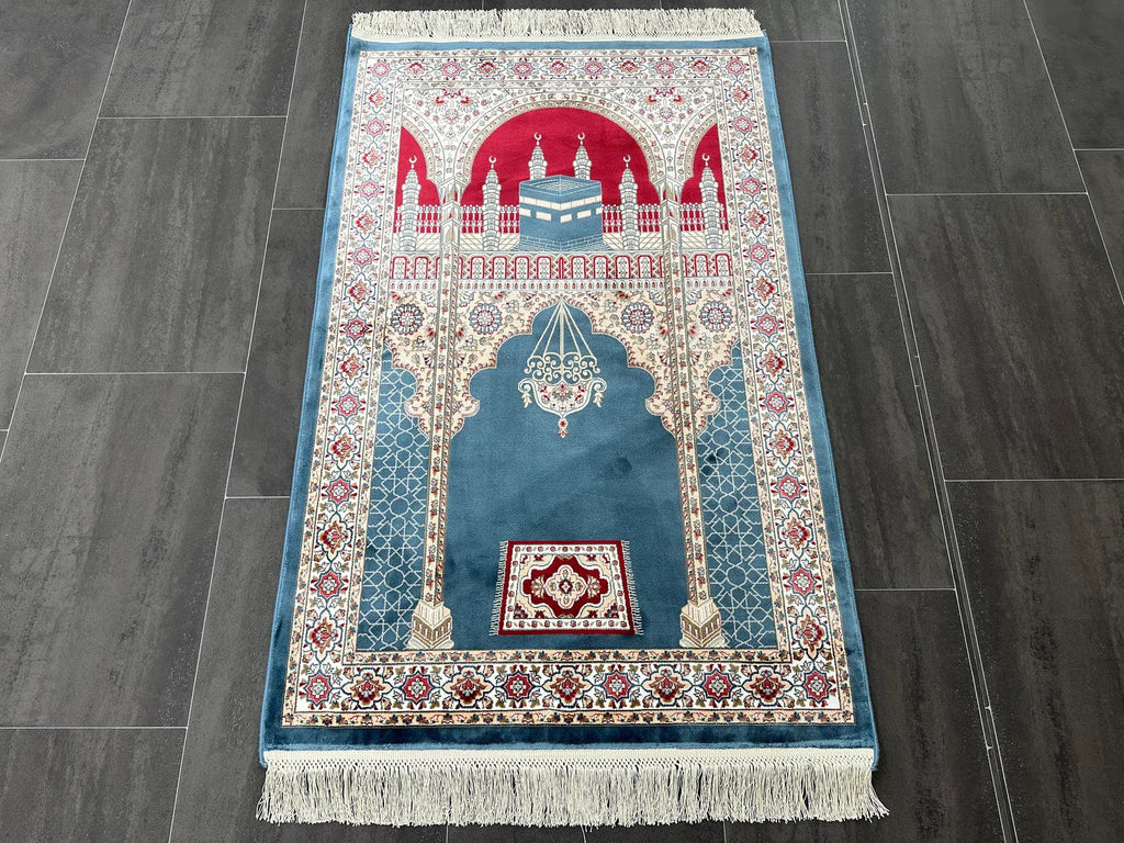 Bamboo Silk Prayer Mat KISWA
