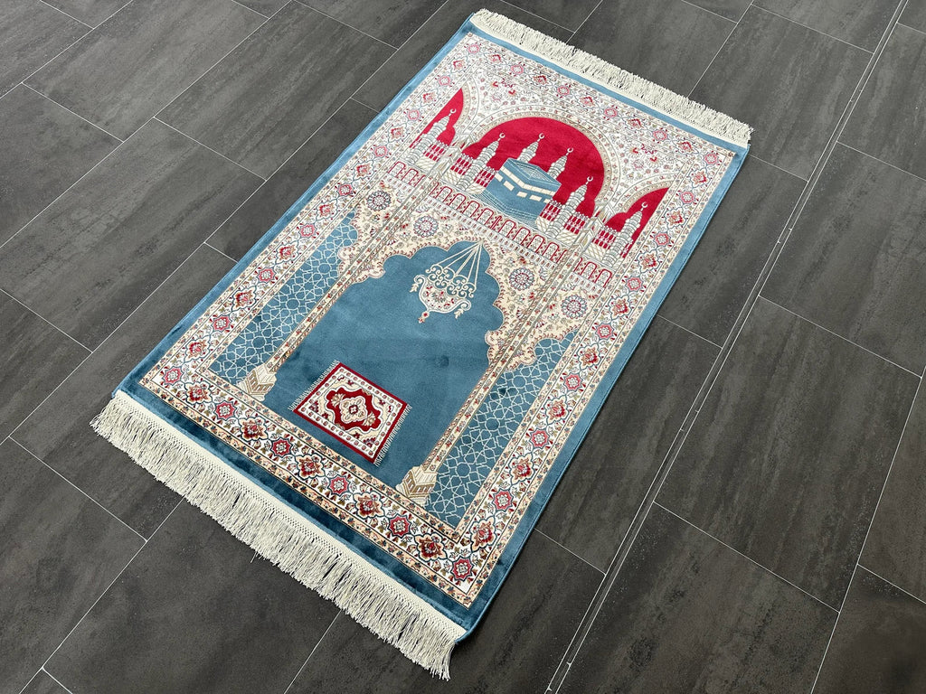 Bamboo Silk Prayer Mat KISWA
