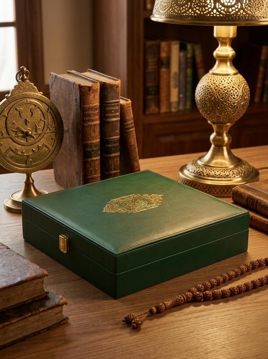 Luxury Quran Gift Box- thasbeeh+athar+quran
