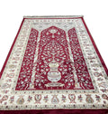 Luxury Red Viscose Prayer Rug